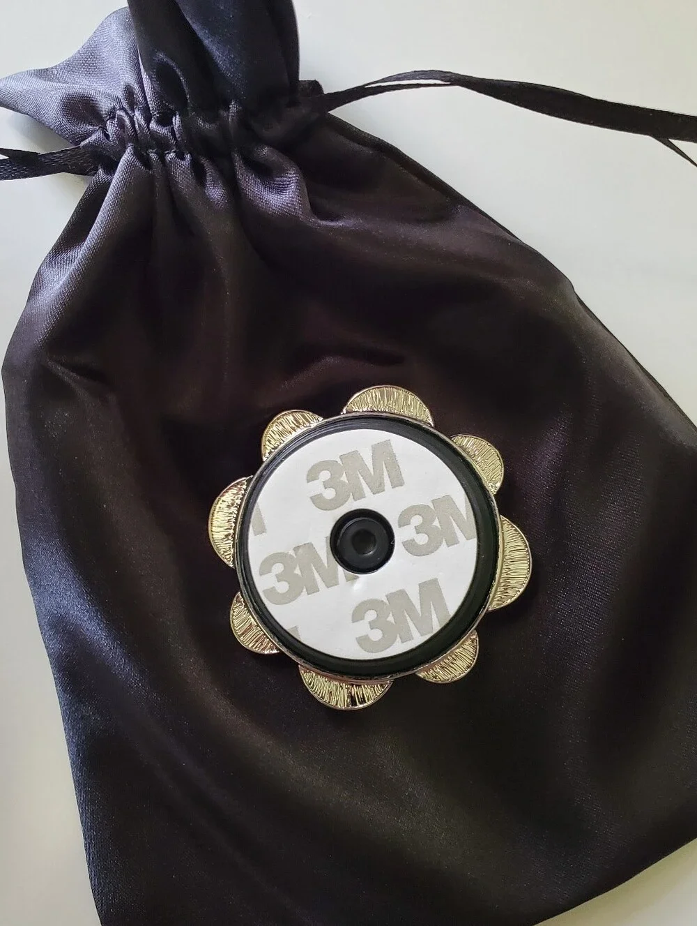 Phone Grip - Pearl Cluster Number 5 Popsocket with Crystal Accents